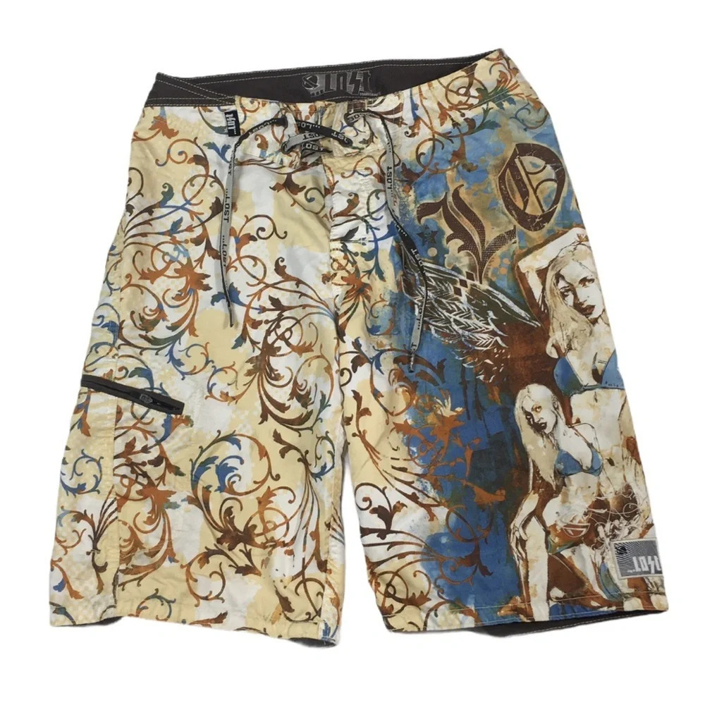 Sh20 Lost Surfing Surfer Brand Board Shorts 29